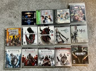Assorted Games for PC, PS1 and PS3 - 40 Each OBO