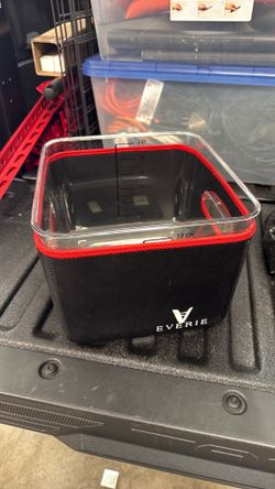 Sous vide 12 quart container with lid and insulating cover