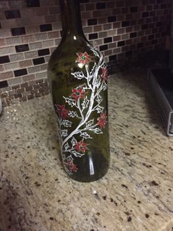 Decorated bottle