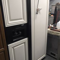 Fridge Beautiful Oversized Kitchen Aide Built In 48x86