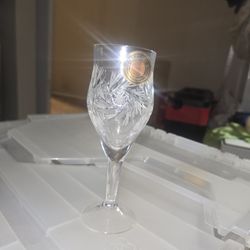 ELIZABETH Hand Cut Lead Crystal Wine Sherry Glass