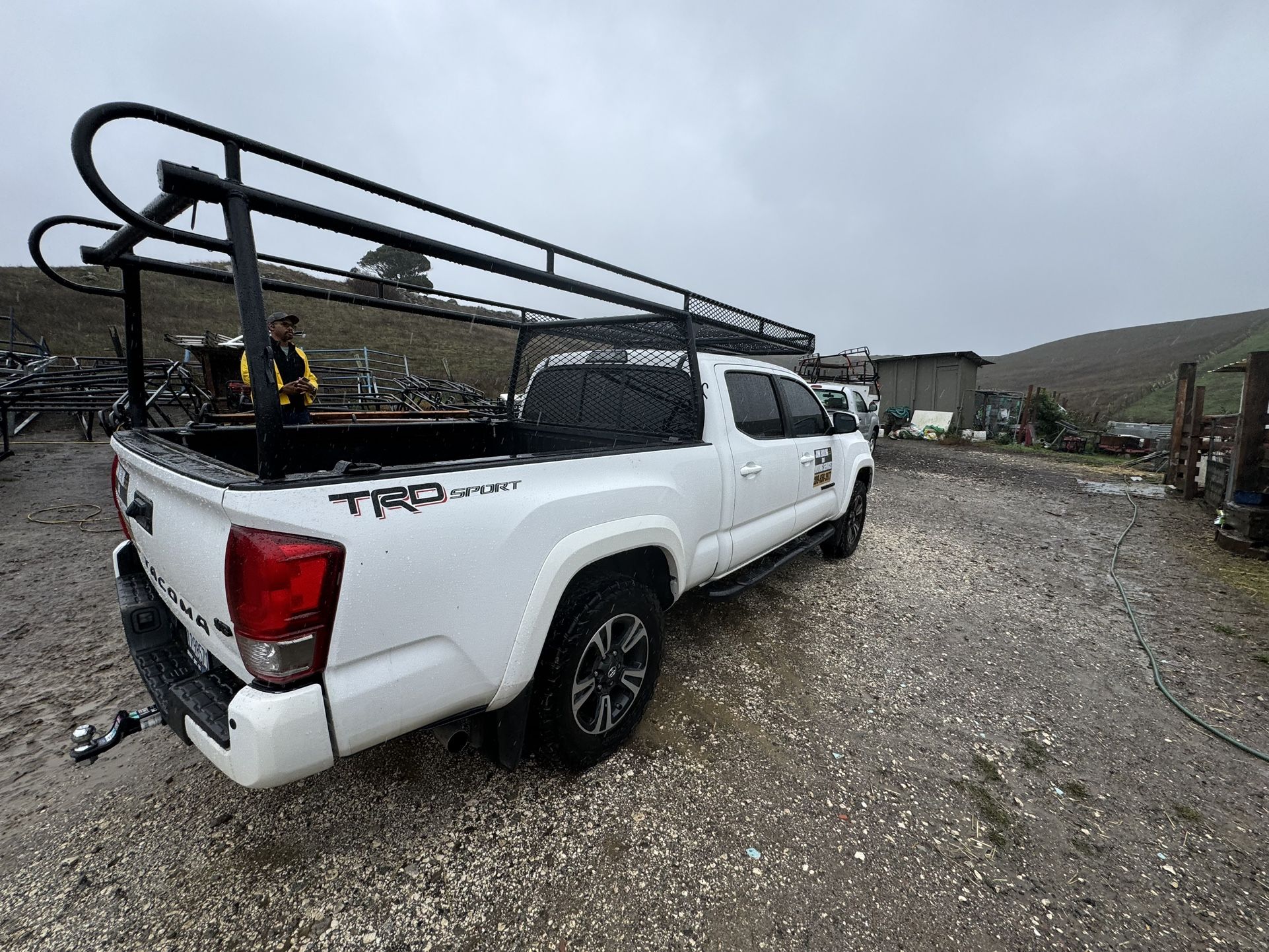 Lumber Rack For Toyota Tacoma 6 Ft Bed 4 Doors With Basket 
