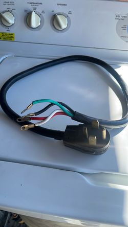 4-Wire Dryer Power Cord