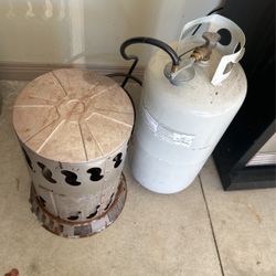 Propane Tank With Heater 