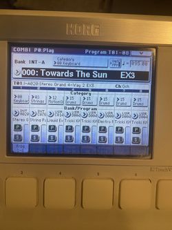 Korg m3 88 Keyboard With ME256 And Radias Card 