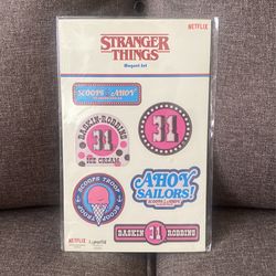 Stranger Things magnet set
