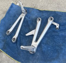 Aluminum Rear passenger Foot Rest Honda CBR 2008
