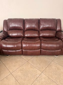 Two Sofa recliners