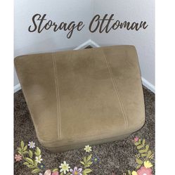 Trapezoid Ottoman / Seat / Storage
