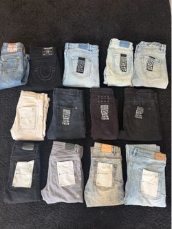 Multiple Designer Jeans Size 28-38