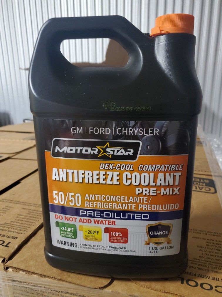 Special Price Antifreeze Coolant Orange Dexcool Case 6GAL