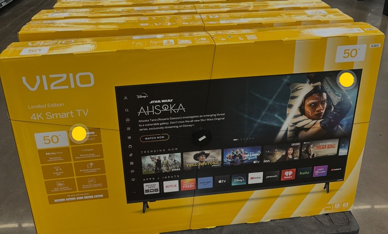 VIZIO 50" Class 4K LED HDR Limited Edition Smart TV (NEW) V4K50S-08