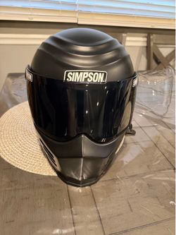 Simpson Outlaw Bandit Motorcycle Helmet Large