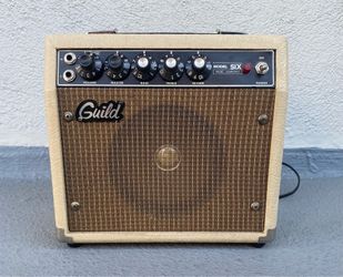 AVAILABLE Guild Model SIX guitar amp - Read the details BEFORE you message me, please!