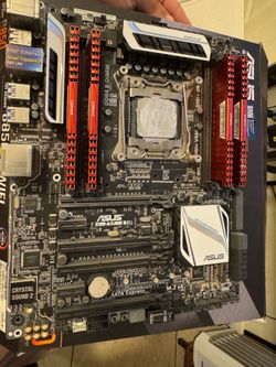 ASUS x99 motherboard/16gb DDR4 corsair