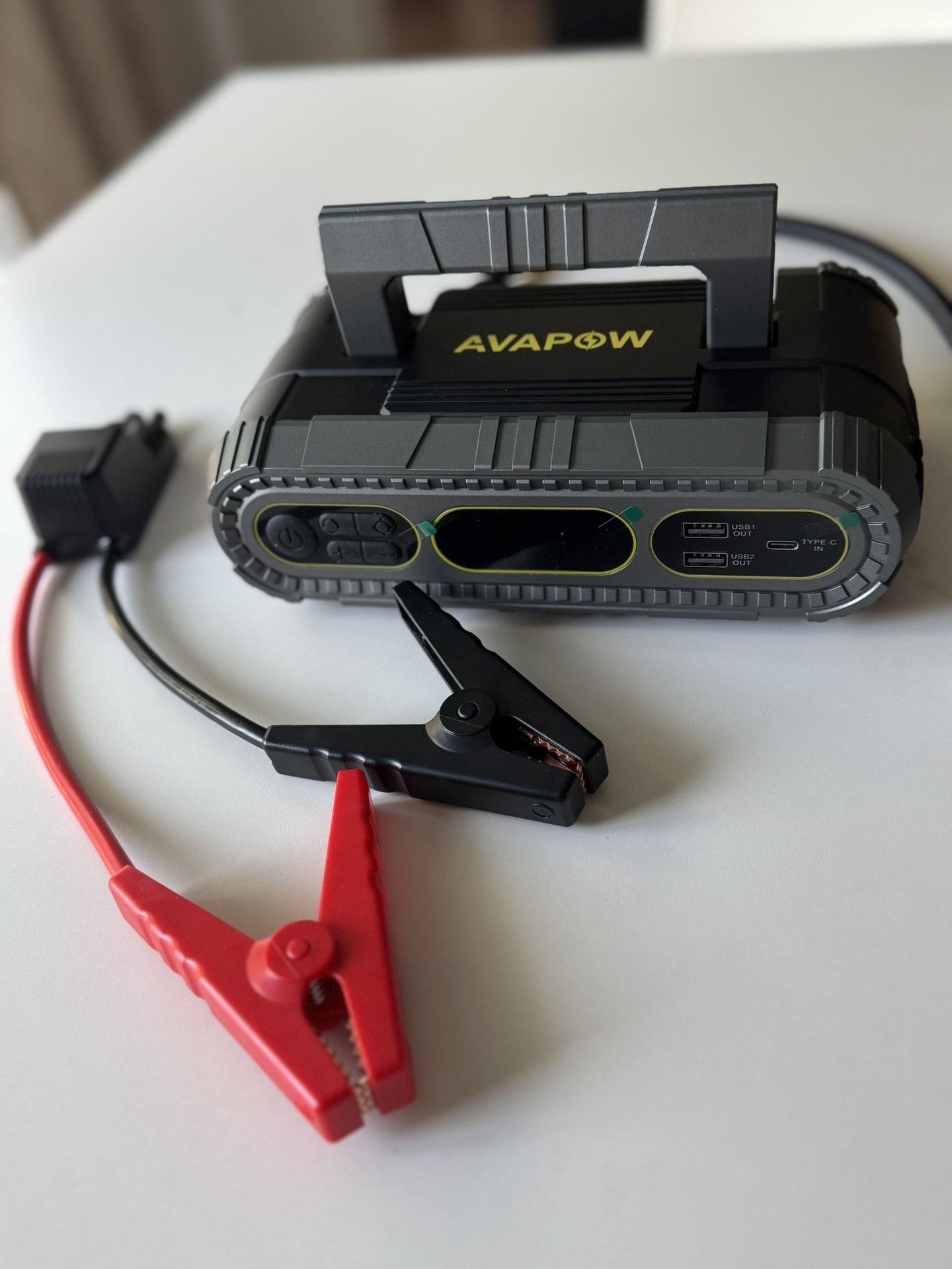 Jump Starter 4000A with Air Compressor & Light