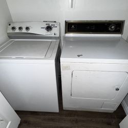 Washer And Dryer 