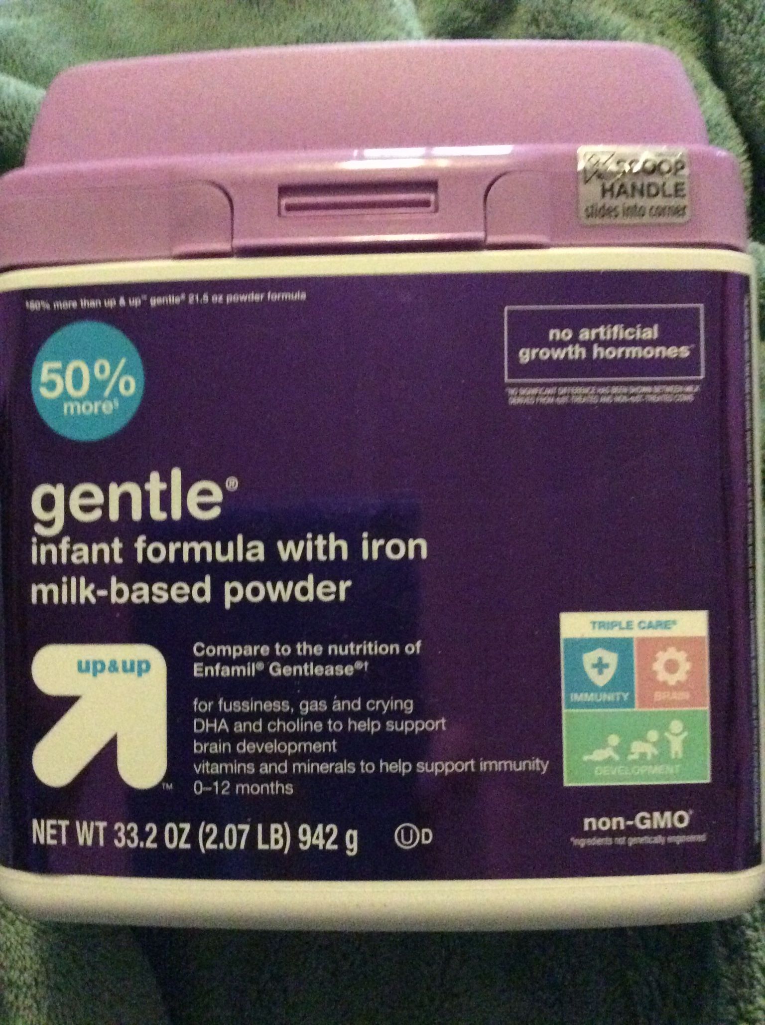GENTLE BABY FORMULA Target, 33.2 Oz.,new,$10.00
