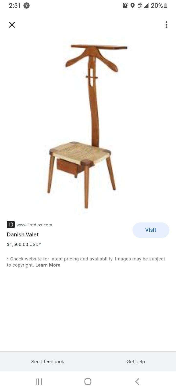 Gentlemen Valet Chair