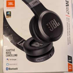 JBL Live 460NC On-Ear Headphones