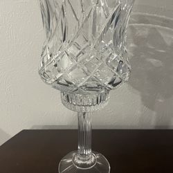 Large Crystal Fairy Light/ Candle Holder