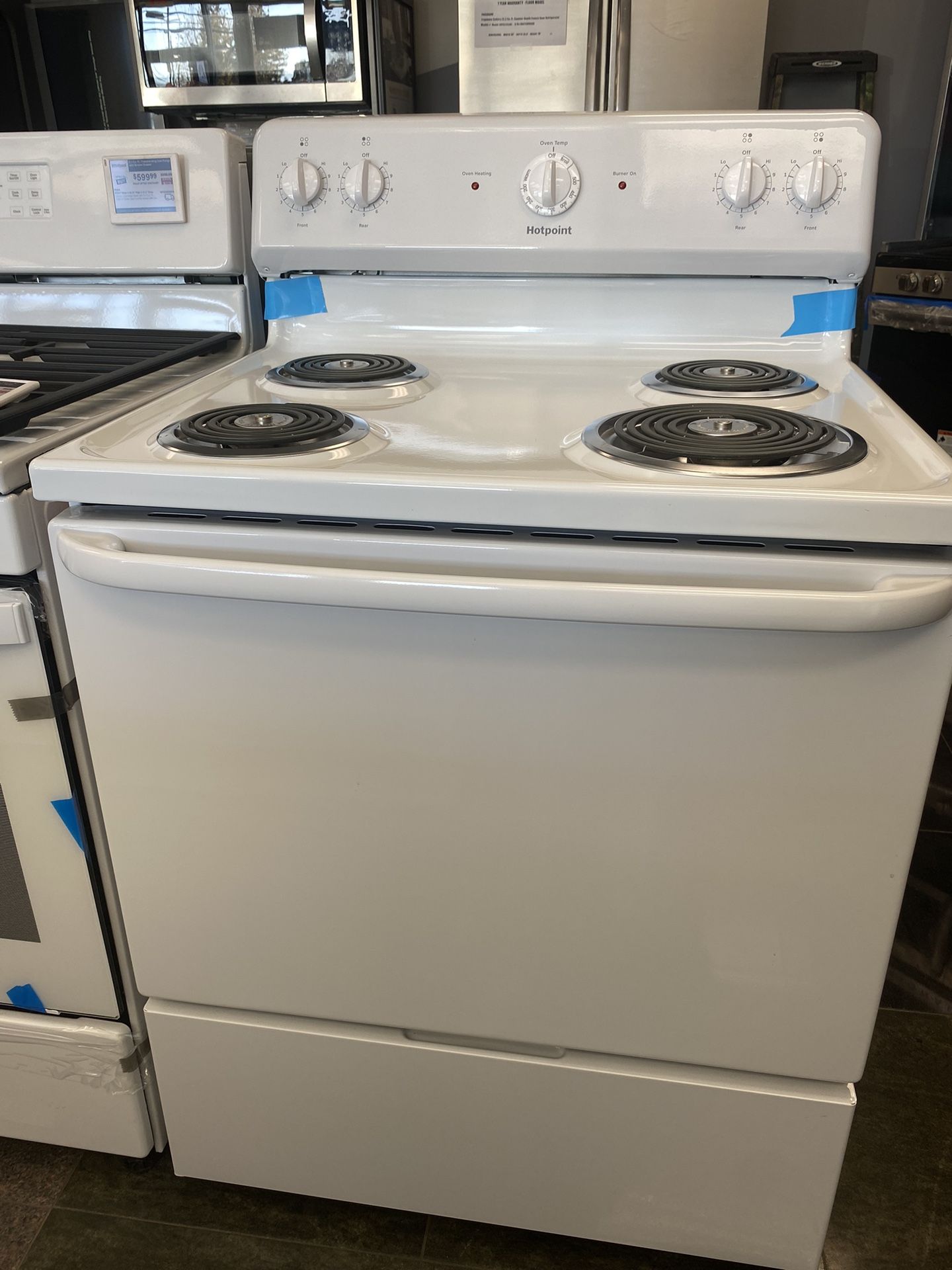 Hot Point New Coil Stove