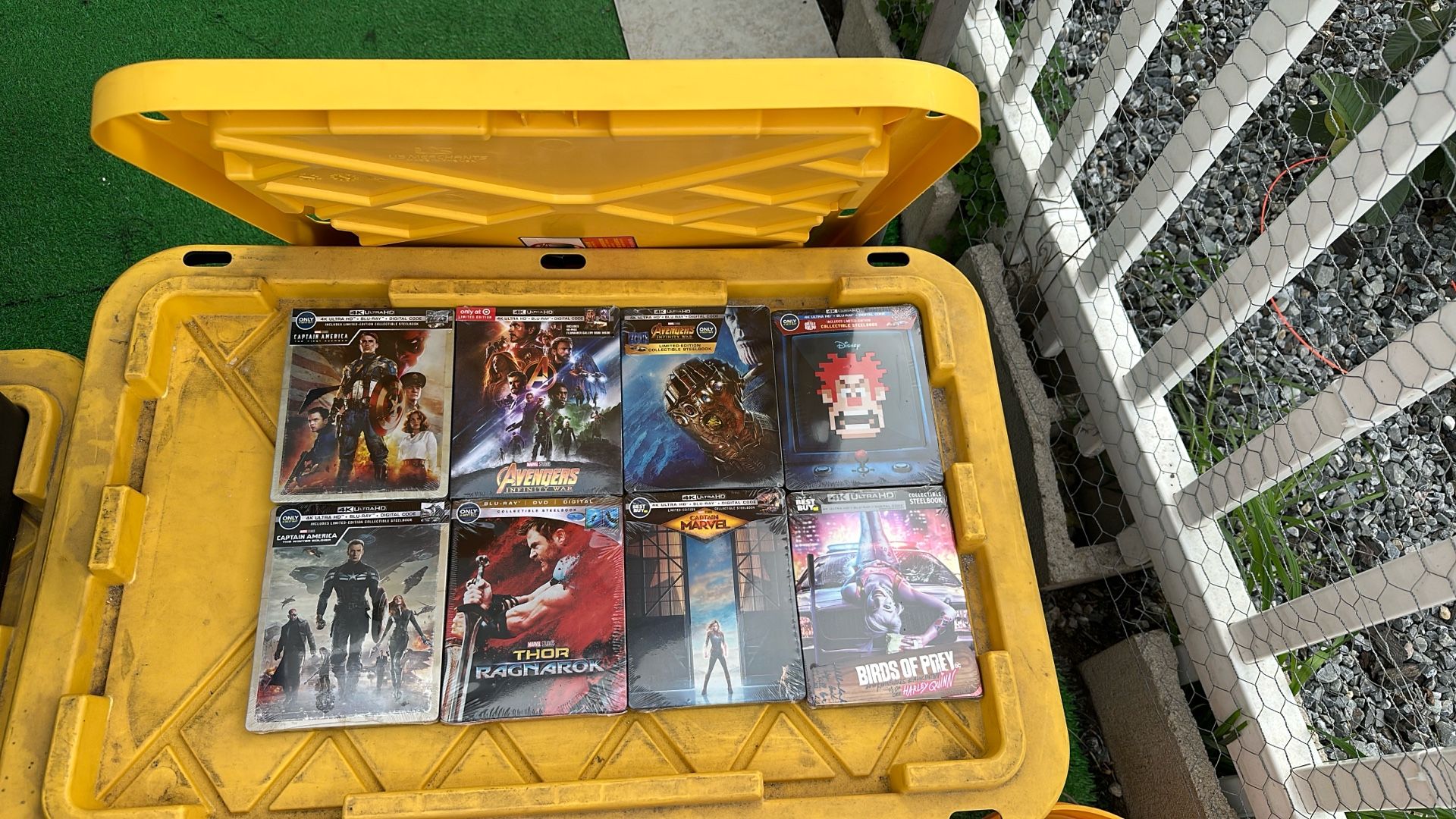 Brand New Steel Books