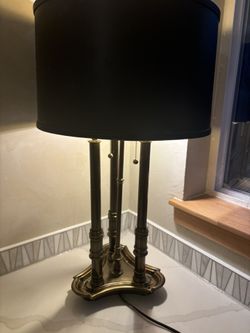 Vintage Bronze Lamp