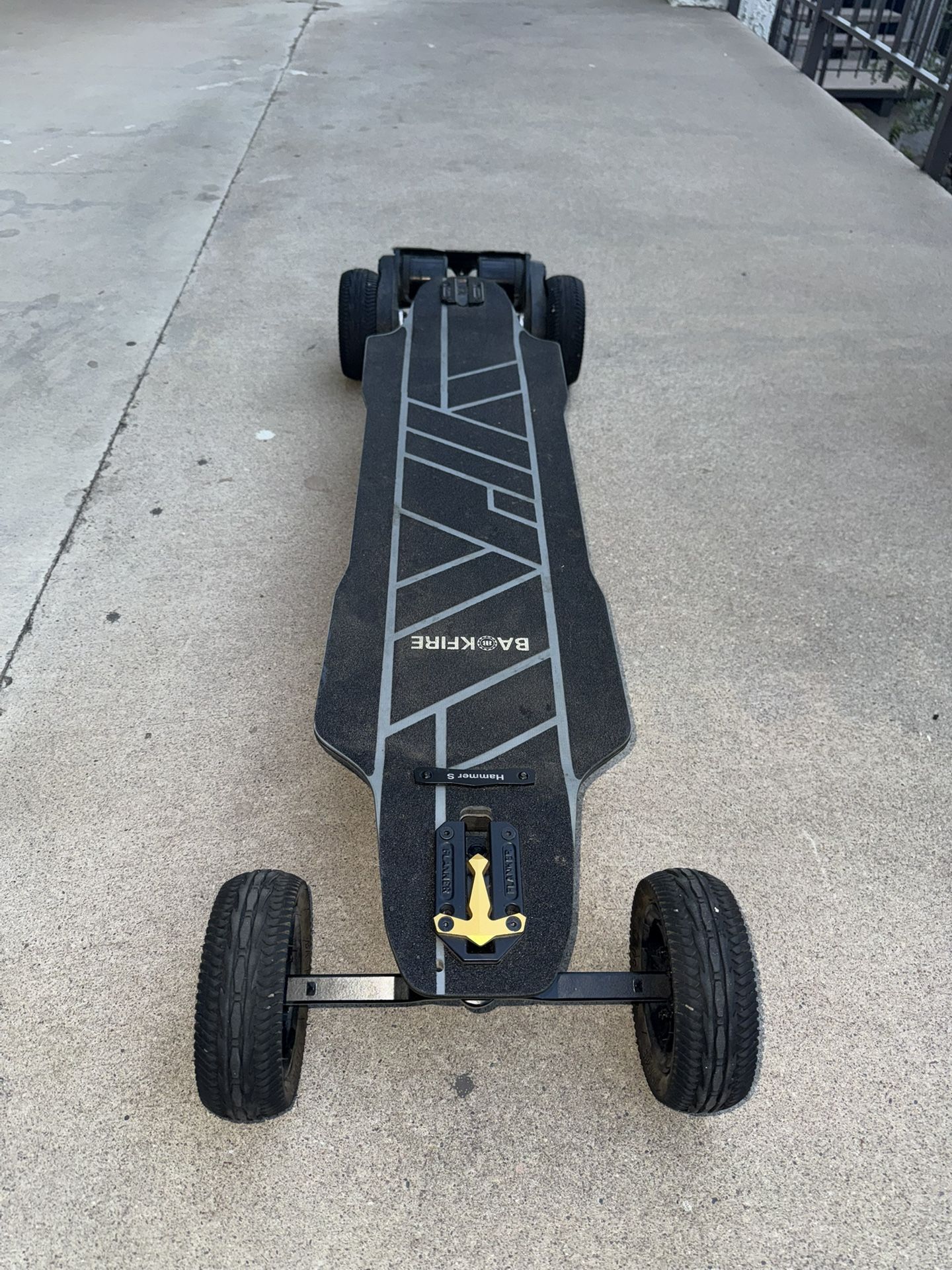 Backfire Hammer S All-Terrain Electric Longboard – Low Miles