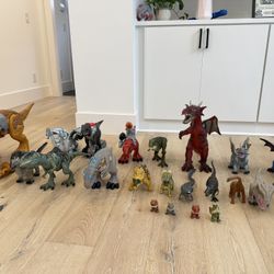 Dinosaur and Dragan Collection Including Jurassic World Rebirth 