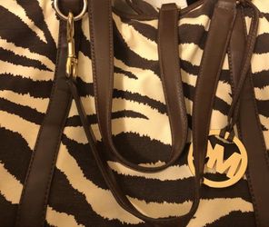 Michael Kor’s Zebra Print Tote Bag