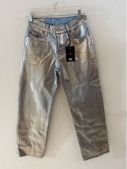 Levi's 501 90s Silver Straight Jeans