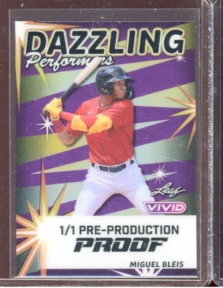 Really Nice Lot Of 3 Rookie, 1/1 Cards MINT 