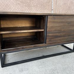 West Elm Logan Media Console Entertainment Center Tv Stand Cabinet Sideboard Credenza.