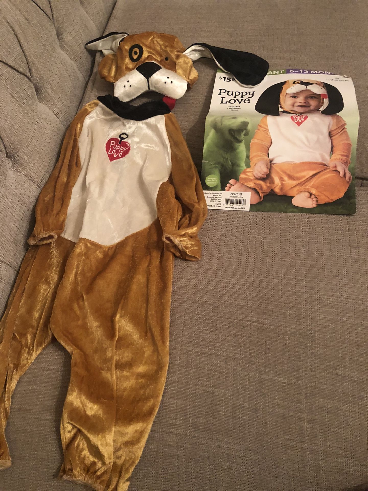 Puppy Dog costume 6-12 Months