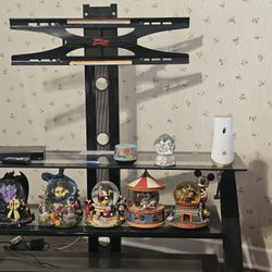 Metal and Glass Z-Line Entertainment Stand