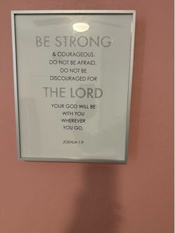 Scripture frame