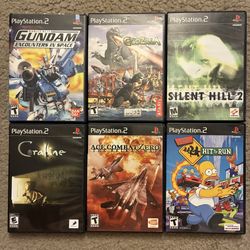 Sony Playstation 2 Games (Prices In Description)