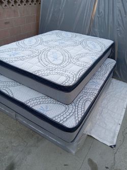 King Size Mattress Pillow Top New