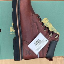 Work Boots 6in Steel Toe Golden Retriever