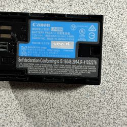 Canon batteries x3