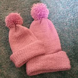 Knitted Hat Set 