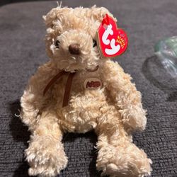 April 26 2002 TY Original Beanie Babies Cracker Barrel HERSCHEL Bear (8") w/tags