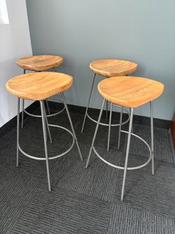 West Elm Alden Bar Stools - Set of 4