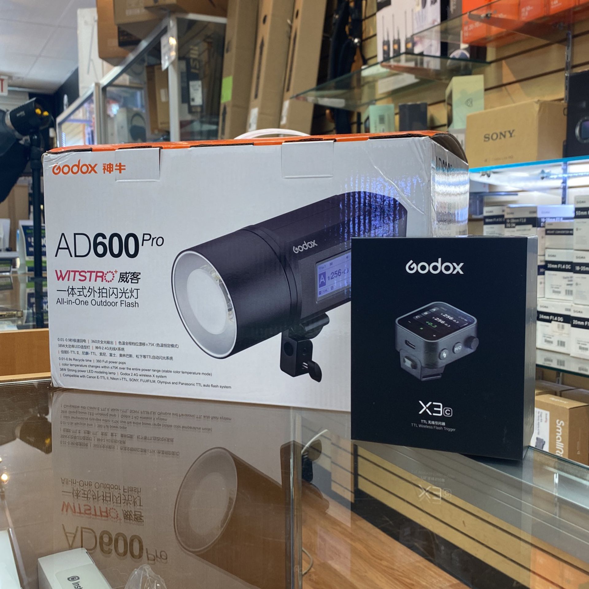Godox AD600 Pro With Godox X3 Trigger 