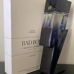 Bad Boy Cobalt by Carolina Herrera EDP 3.4 oz (AUTHENTIC)
