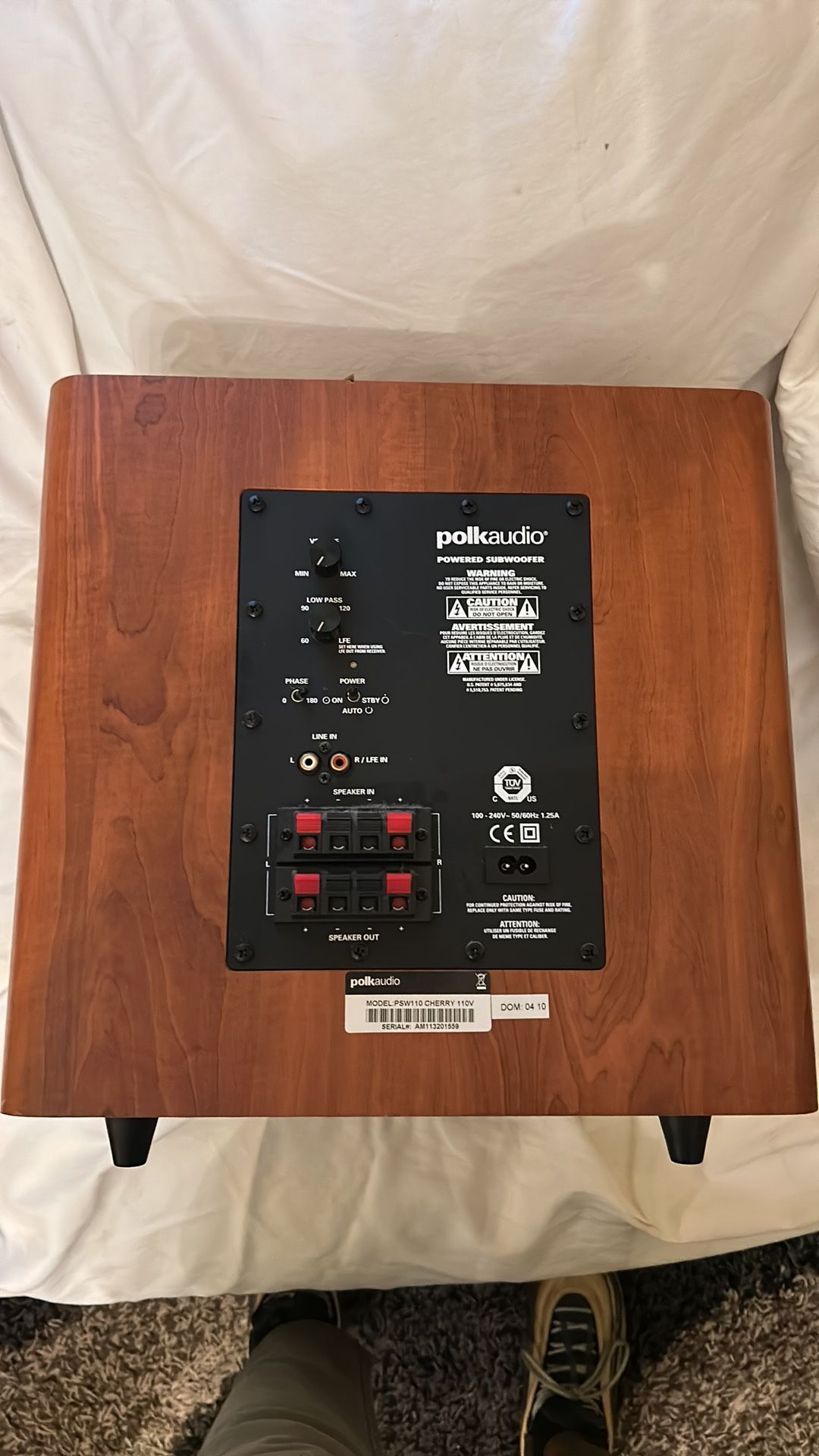 Polk Audio Powered Subwoofer