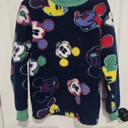 Disney Mickey Mouse Sherpa Fleece Size XS