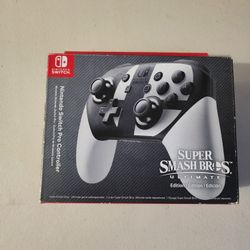 Nintendo Switch Pro Controller Smash Ultimate 