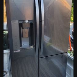 LG FRENCH DOOR STAINLESS STEEL WORKING PERFECT 